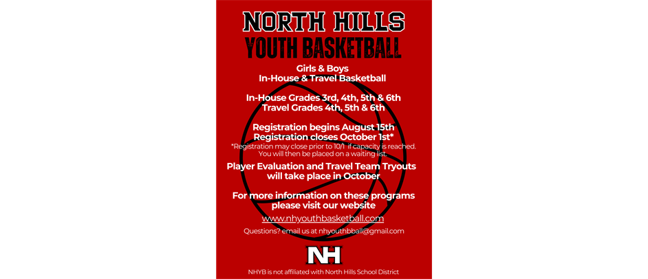 23/24 Season Registration Opens 8/15/2023